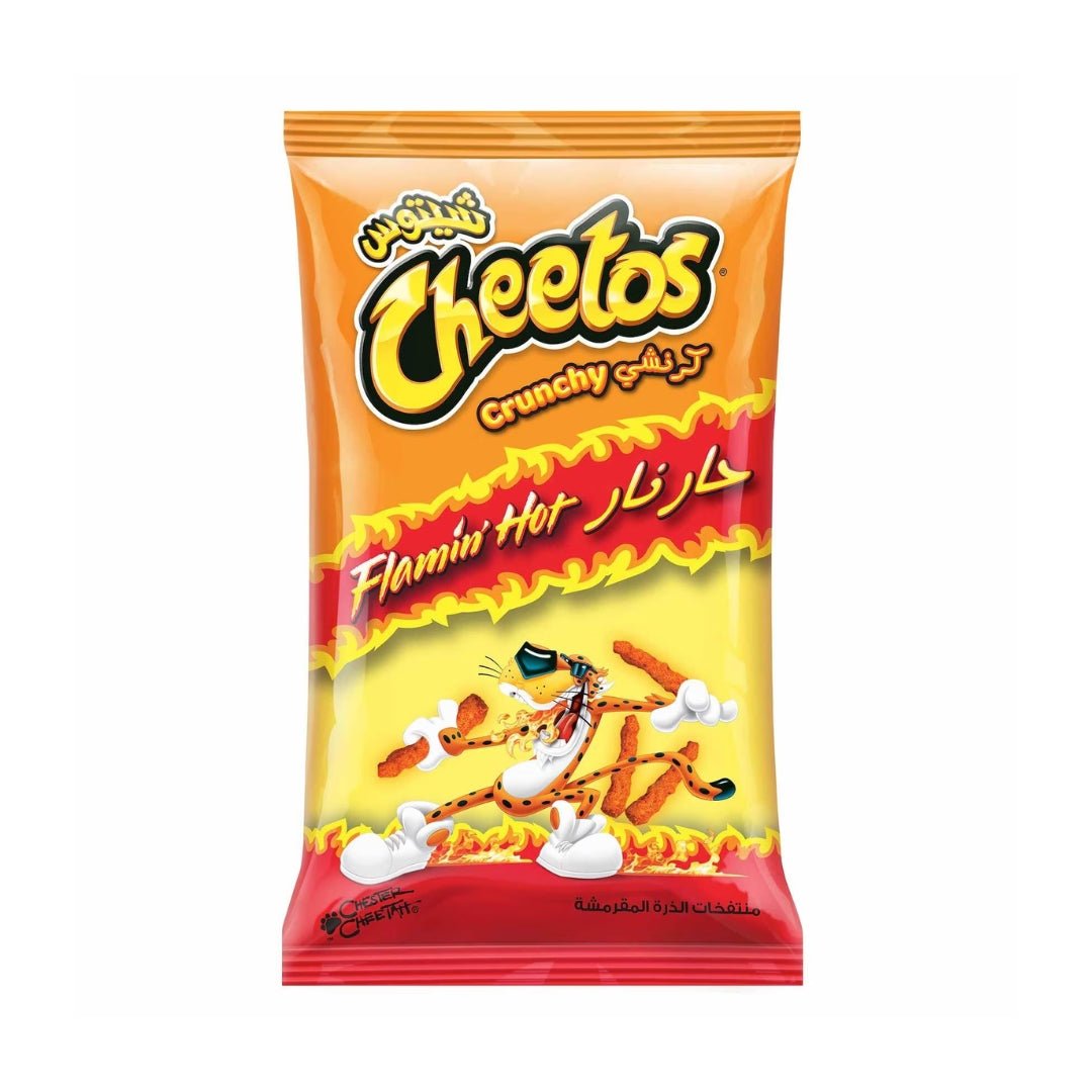 Cheetos Flamin Hot Crunchy 190 g - Fast Candy