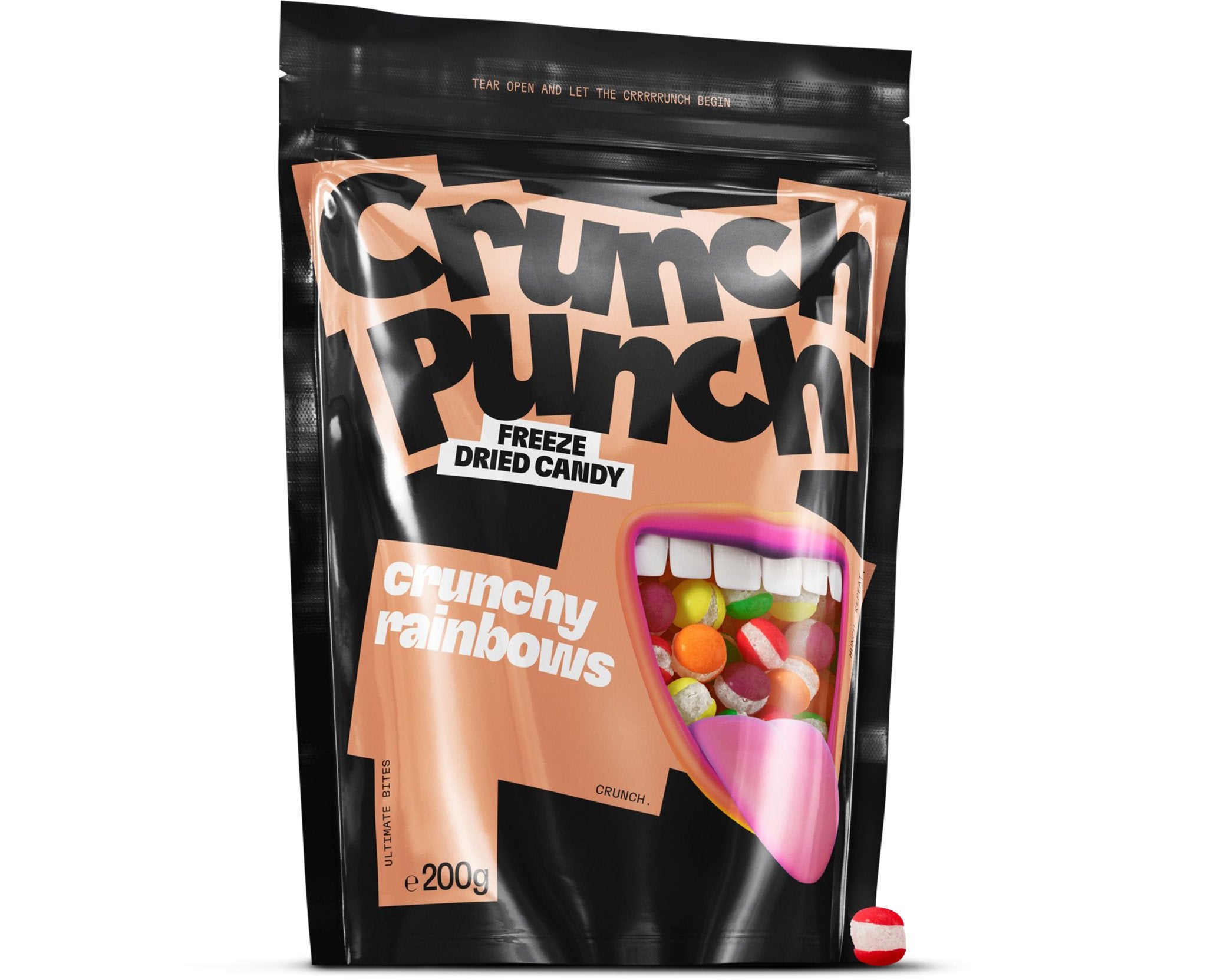 Crunch Punch Freeze - Dried Crunchy Rainbows 200 g - Fast Candy