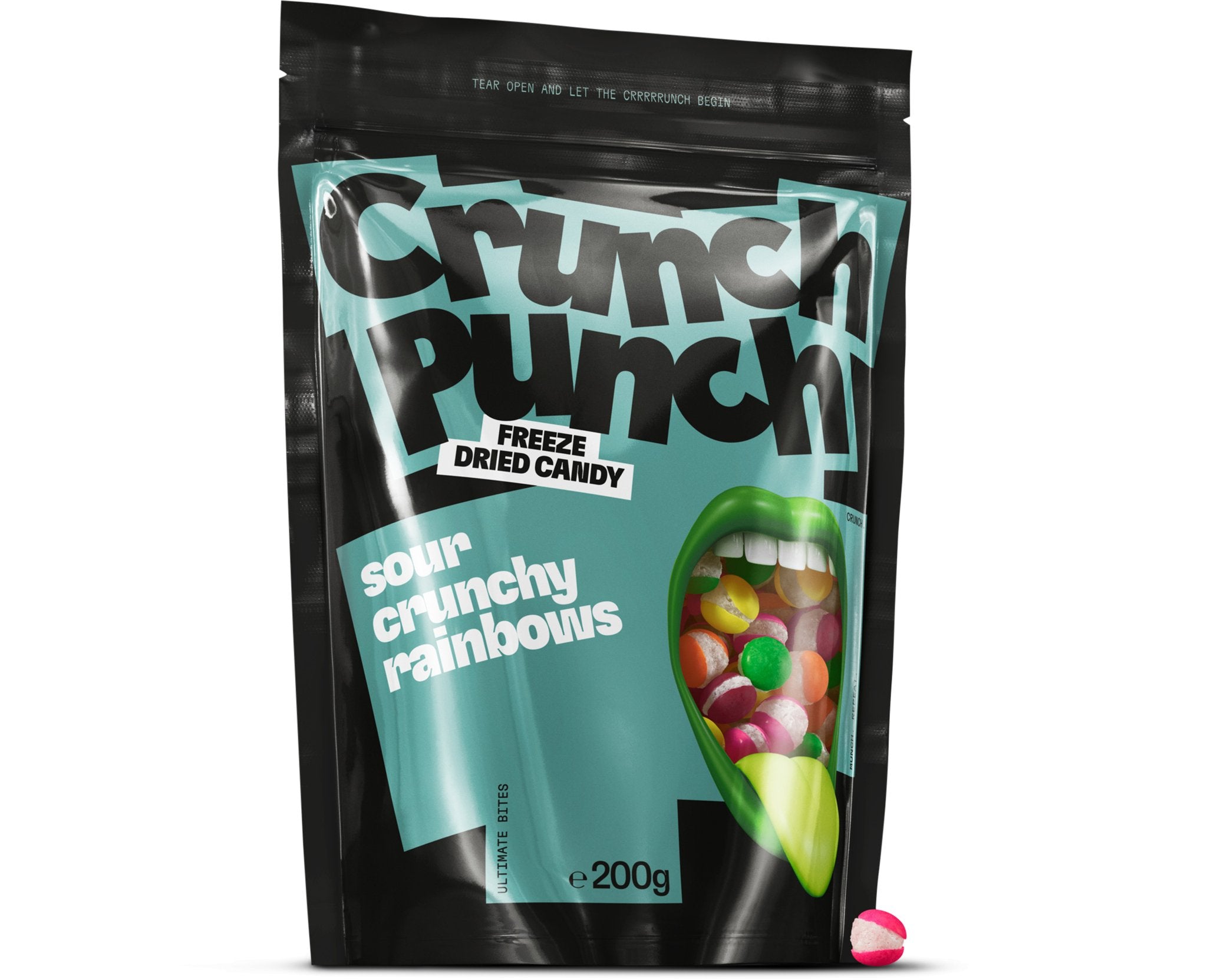 Crunch Punch Freeze - Dried Sour Crunch Rainbows 200 g - Fast Candy