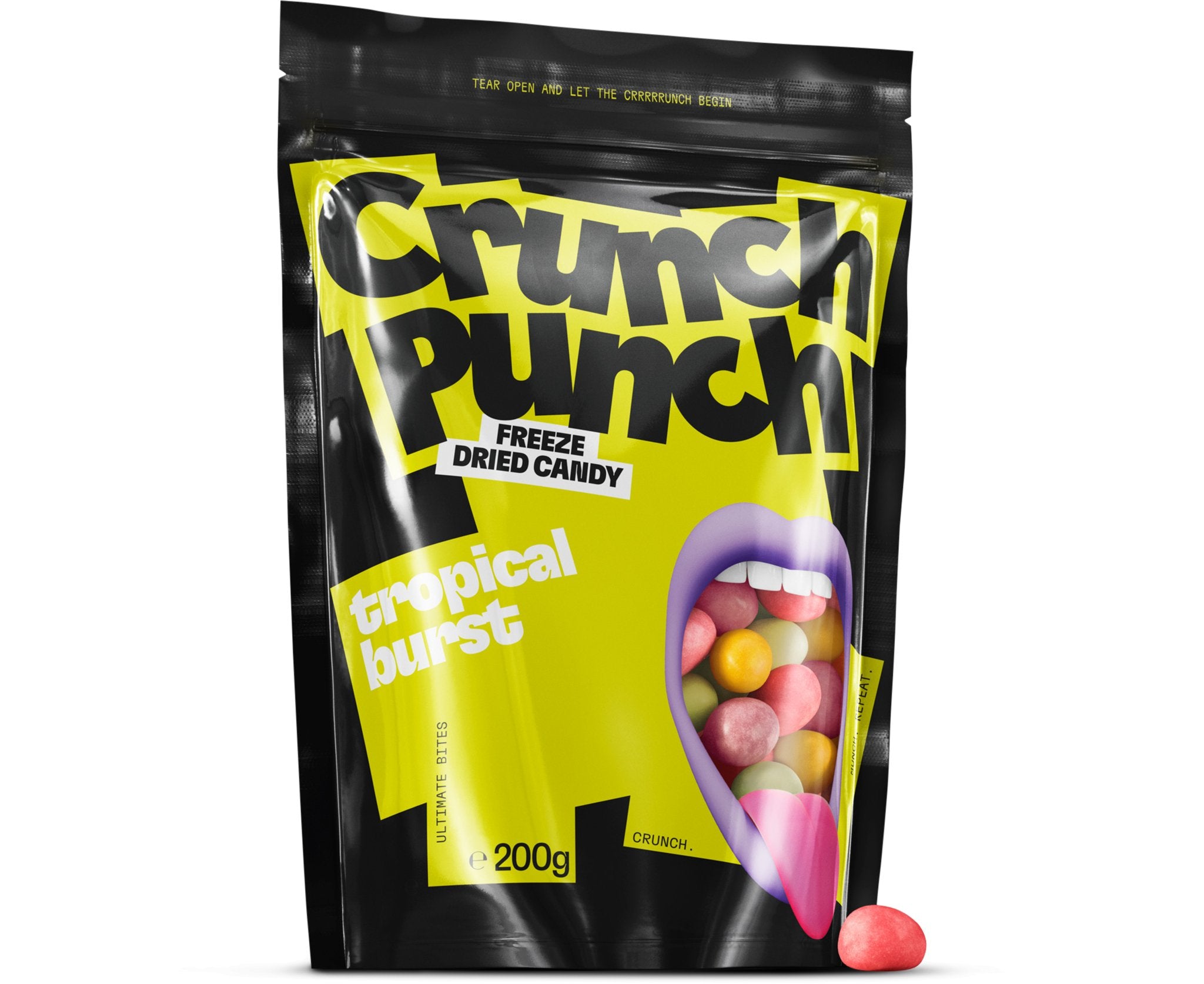 Crunch Punch Freeze - Dried Tropical Burst 200 g - Fast Candy