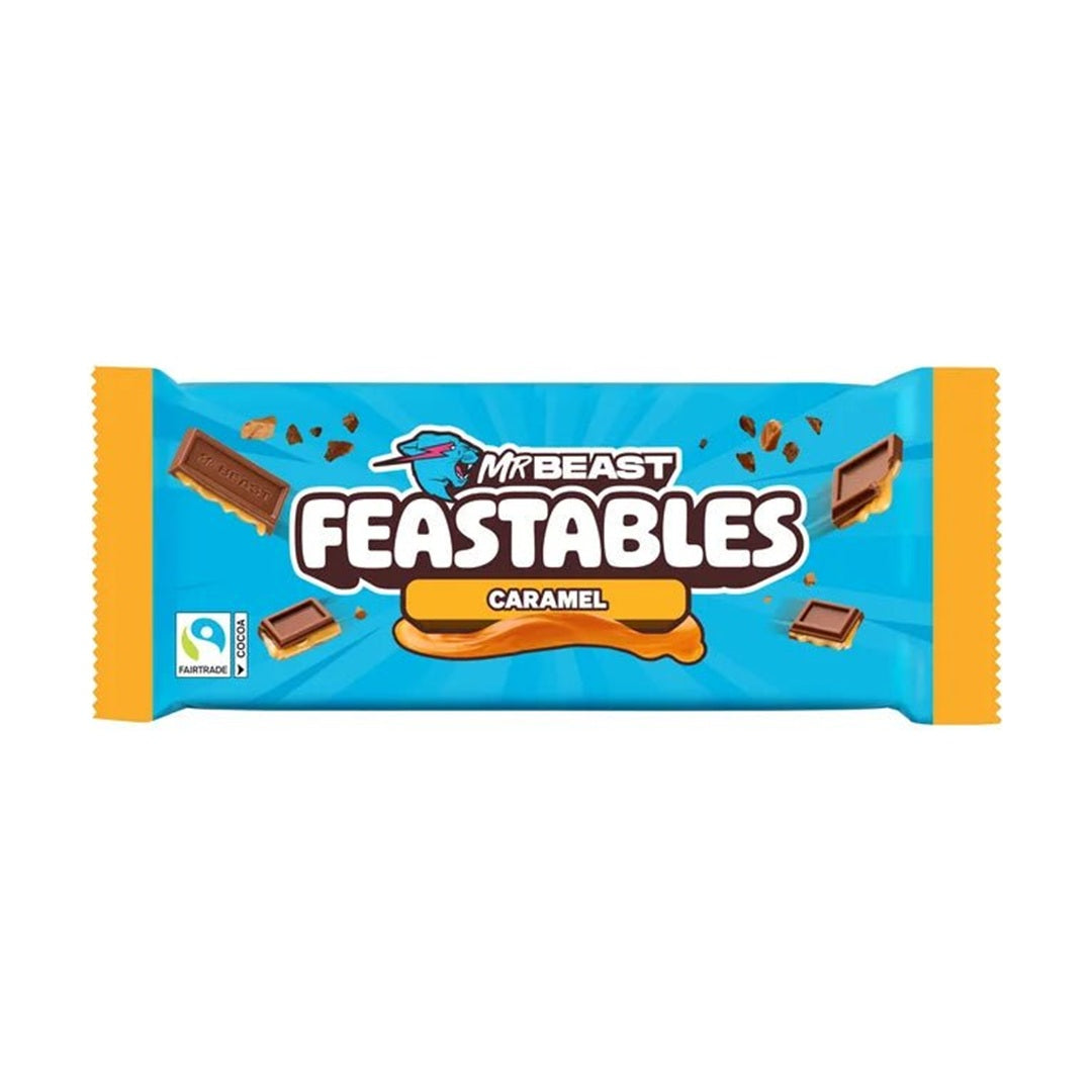 Feastables Mr Beast Caramel Chocolate Bar 60 g