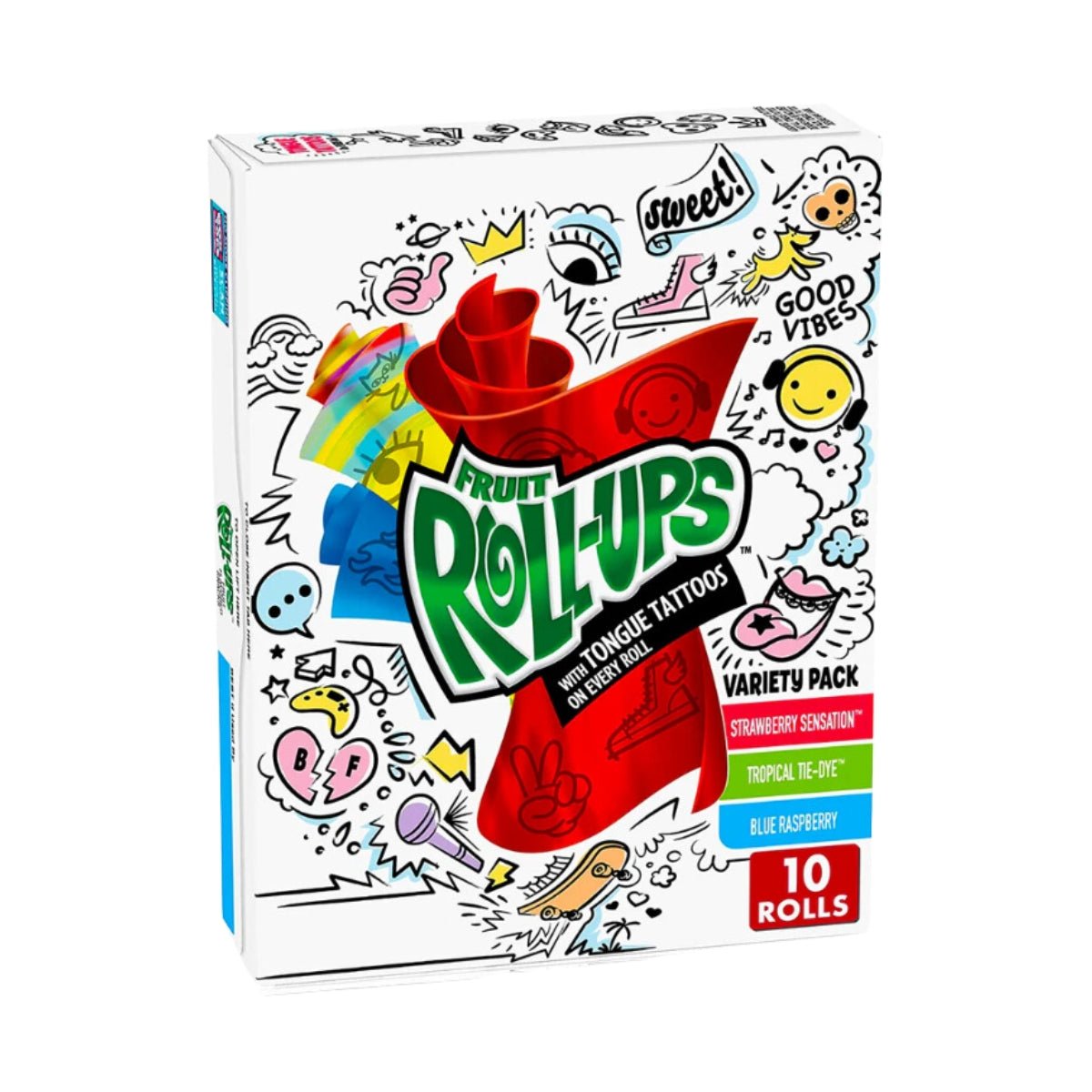 Fruit Roll - Ups With Tongue Tattoos 141g DATOVARE - Fast Candy