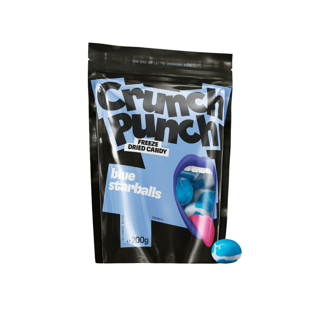 Crunch Punch Freeze-Dried Blue Starballs 200 g