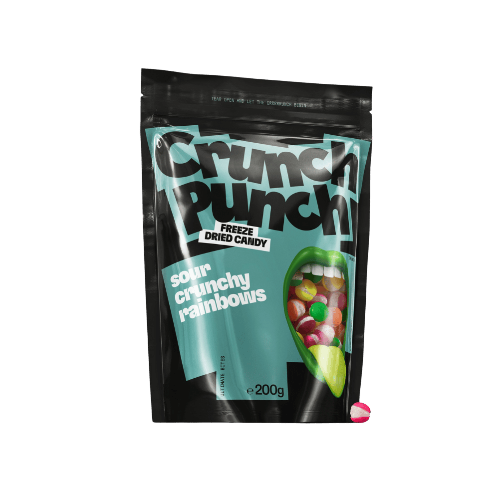 Crunch Punch Freeze-Dried Sour Crunchy Rainbows 180 g