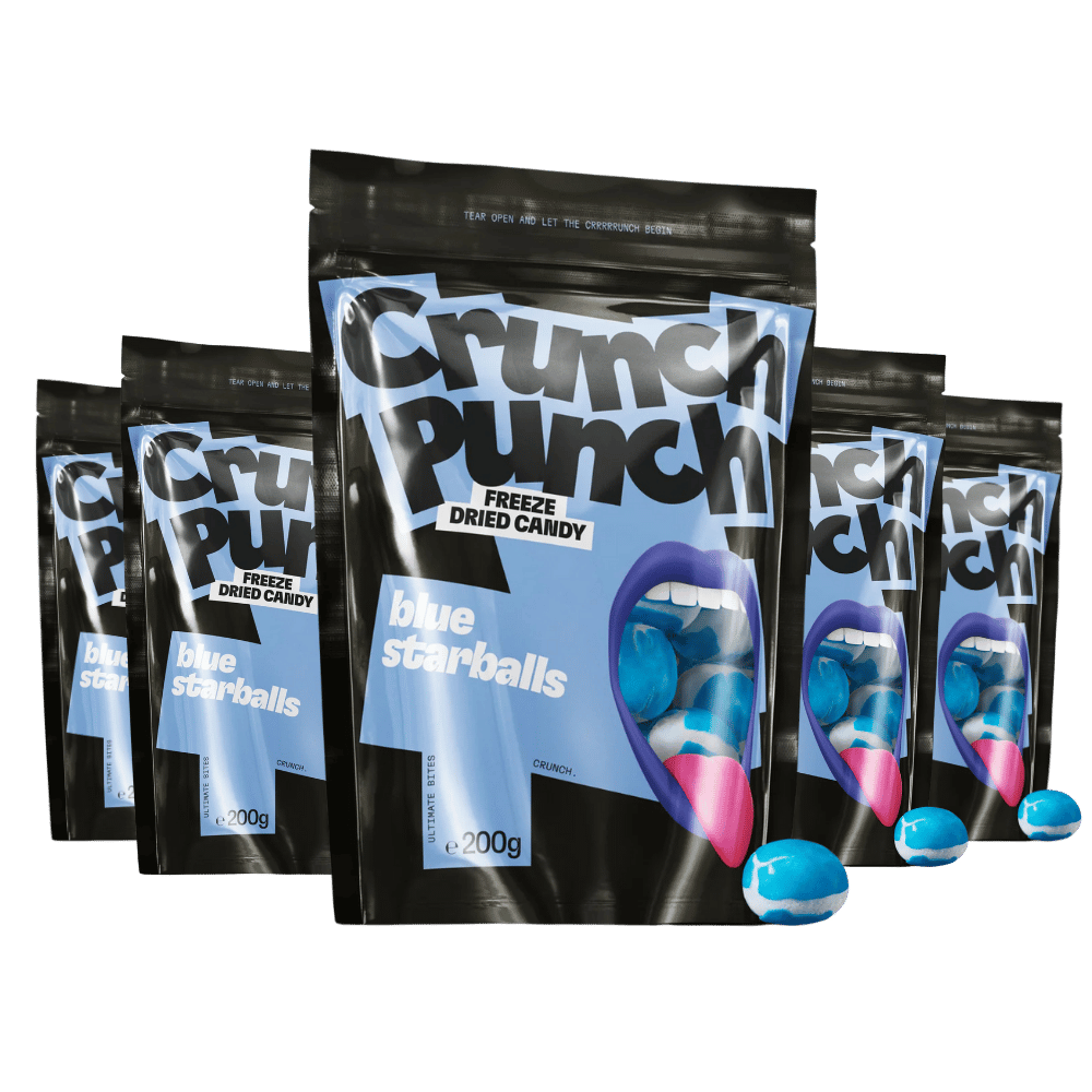 Crunch Punch Freeze-Dried Blue Starballs 200 g