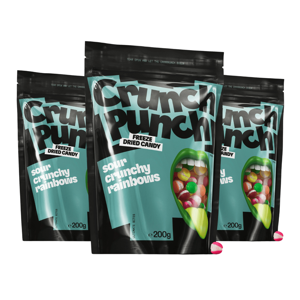 Crunch Punch Freeze-Dried Sour Crunchy Rainbows 180 g