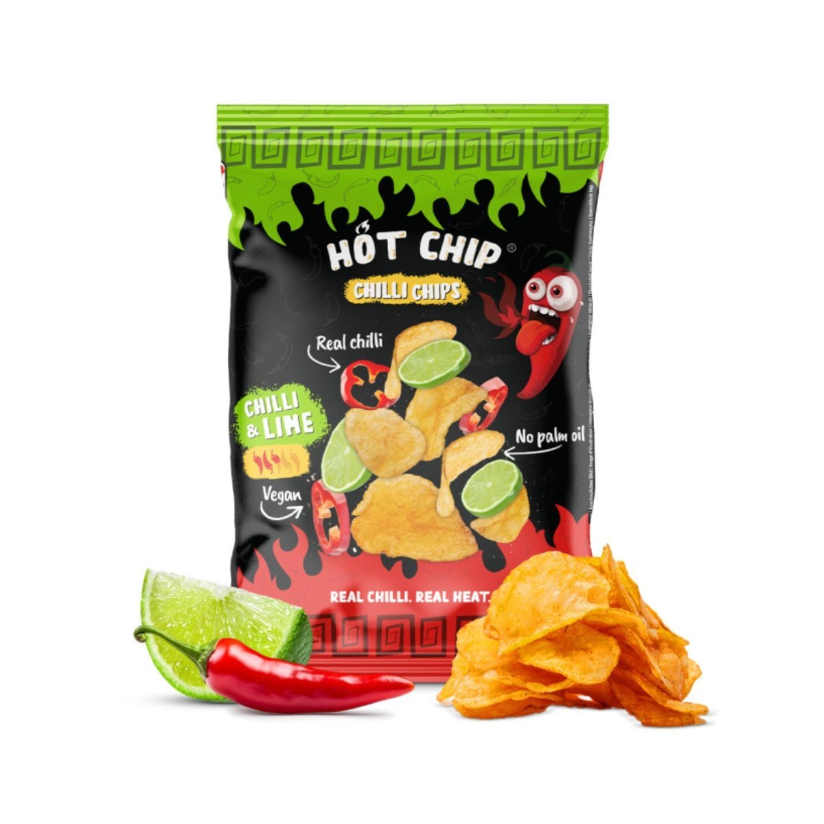 Hot Chip Chilli And Lime 80 g - Fast Candy