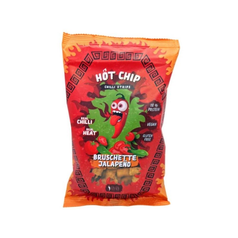 Hot Chip Strips Bruschette Jalapeño 80 g - Fast Candy