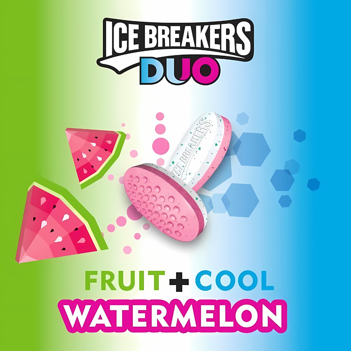 Ice Breakers Duo Watermelon 36 g - Fast Candy