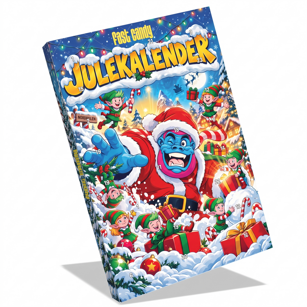 Fast Candy Julekalender 2026 (Forhåndbestilling)