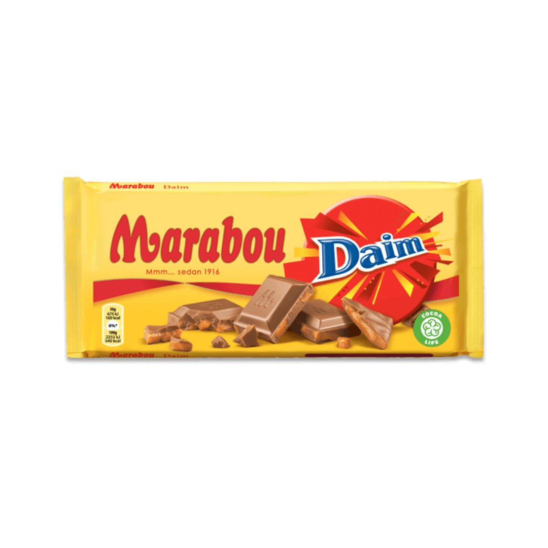 Marabou Daim 200 g - Fast Candy