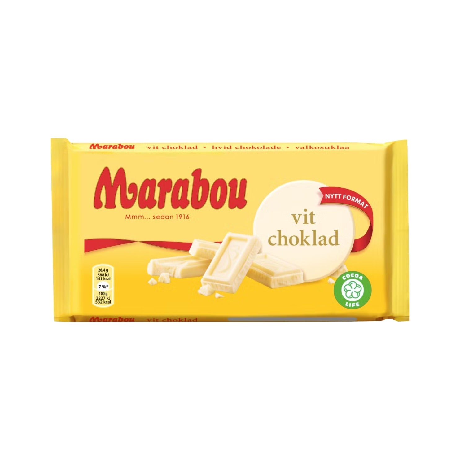 Marabou Vit 180 g - Fast Candy