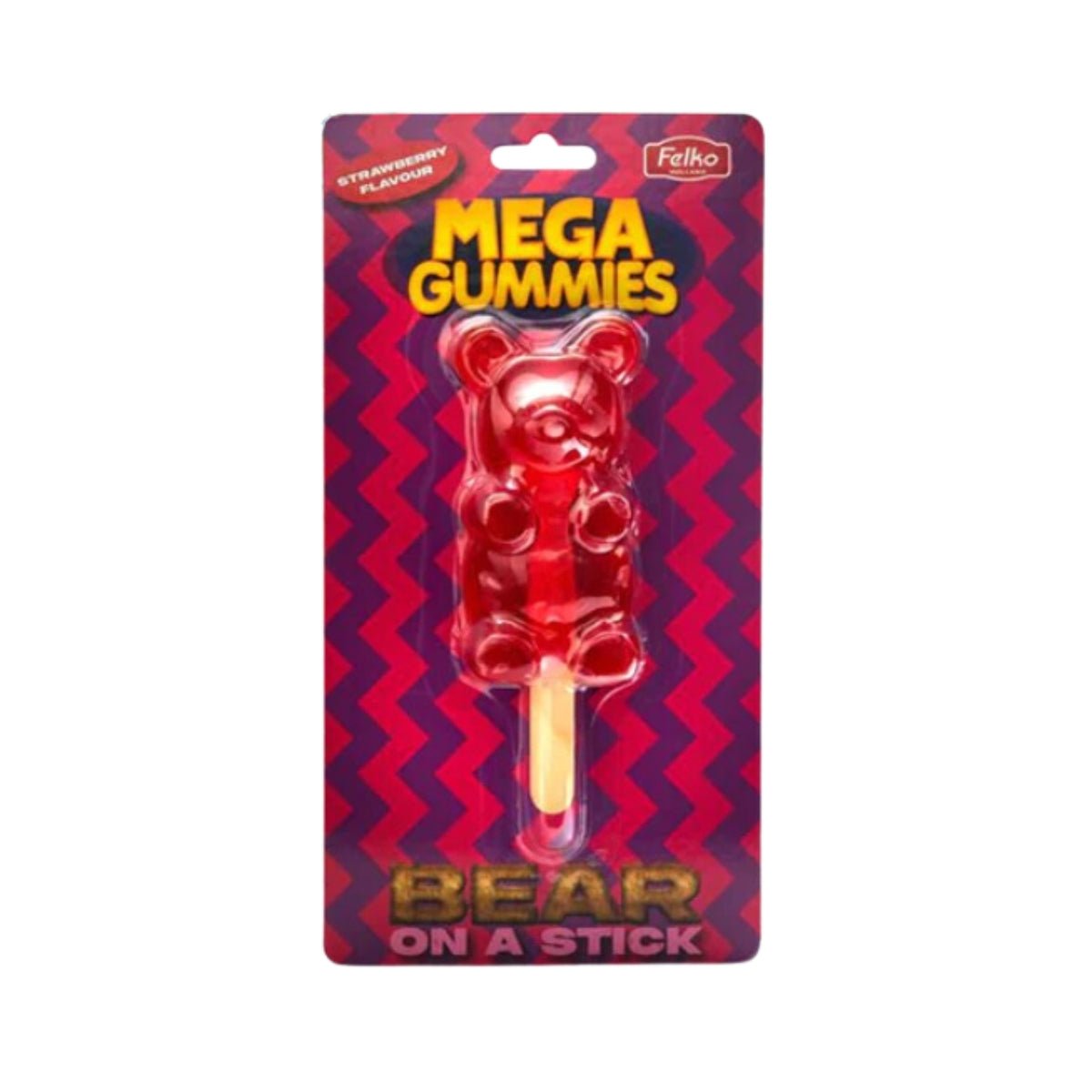 Mega Gummies Bear On A Stick 120 g - Fast Candy