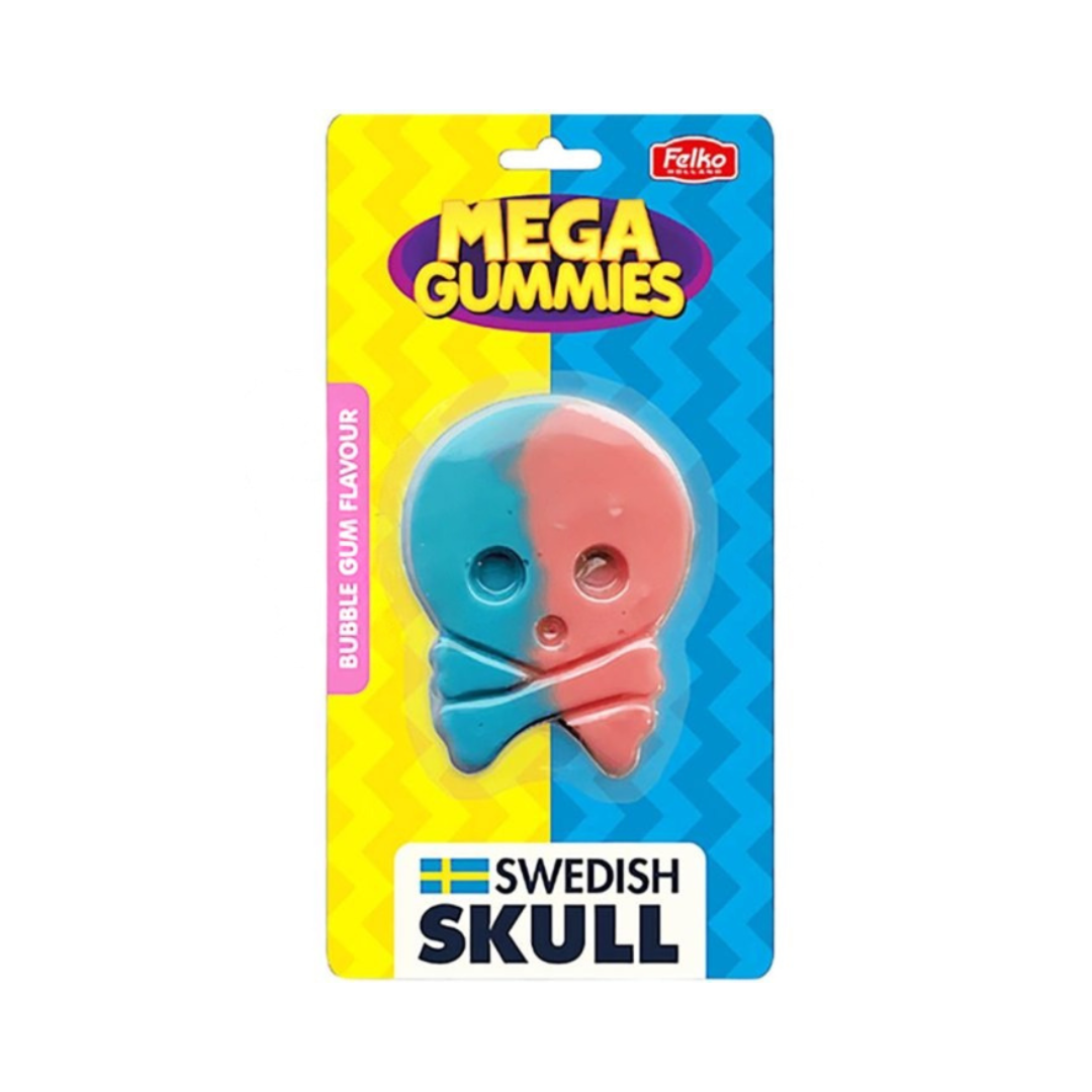 Mega Gummies Swedish Skull 120 g