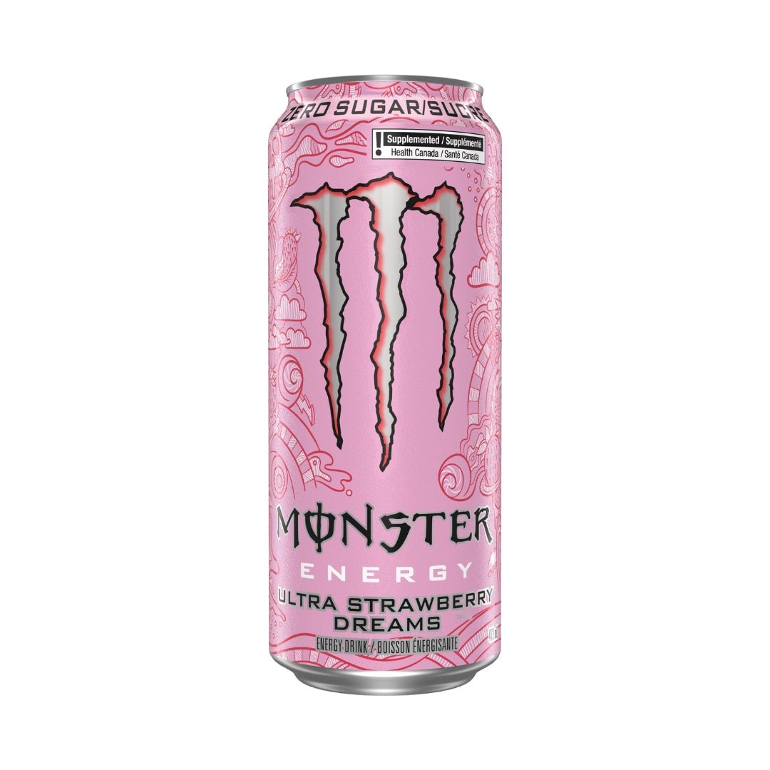 Monster Energy Ultra Strawberry Dreams 473 ml - Fast Candy