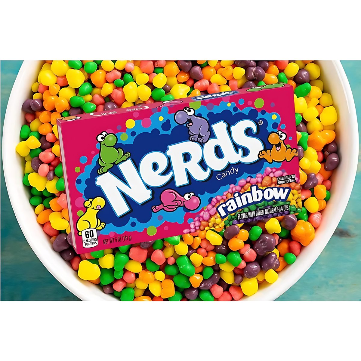 Nerds Rainbow Videobox 141 g DATOVARE - Fast Candy