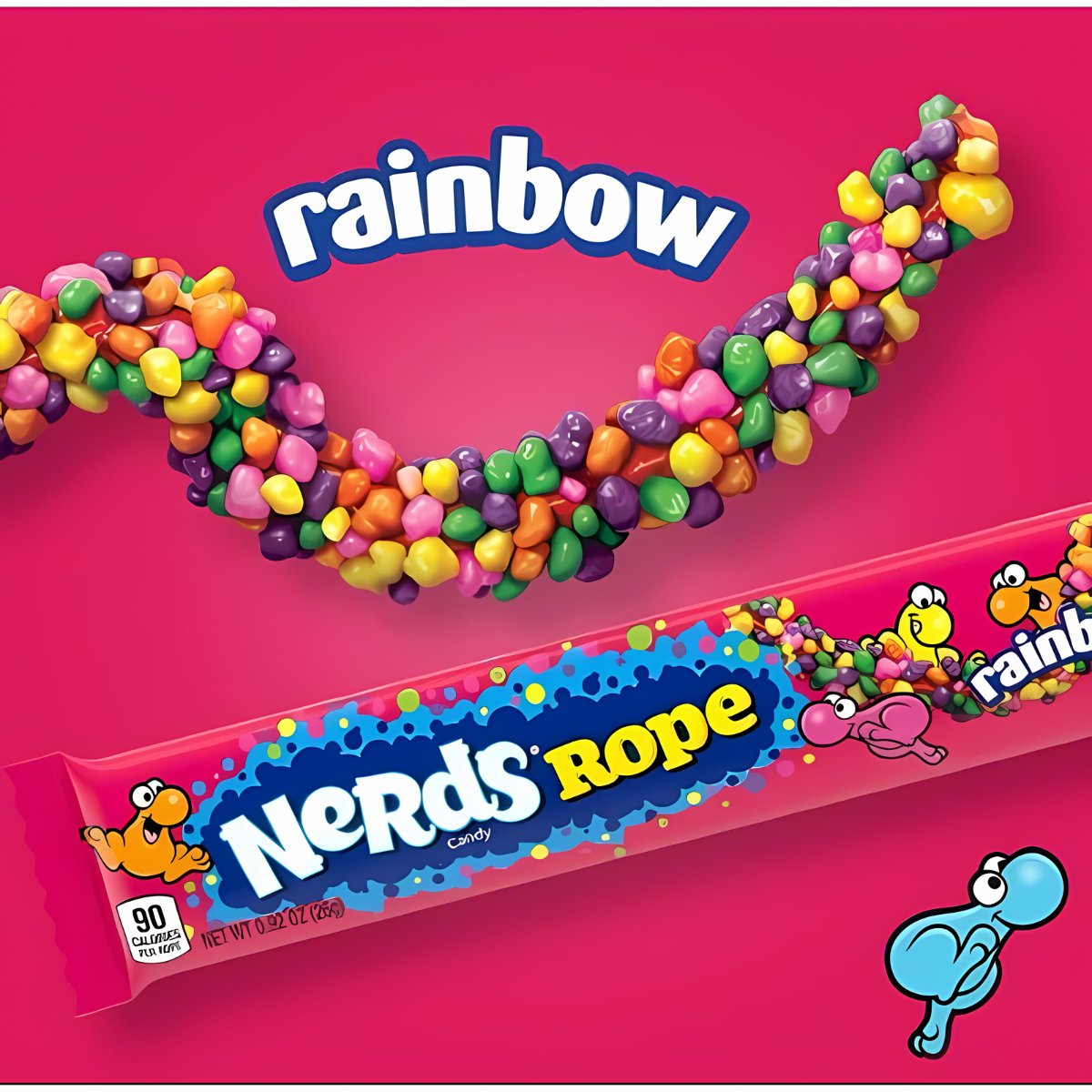 Nerds Rope Rainbow 26 g - Fast Candy