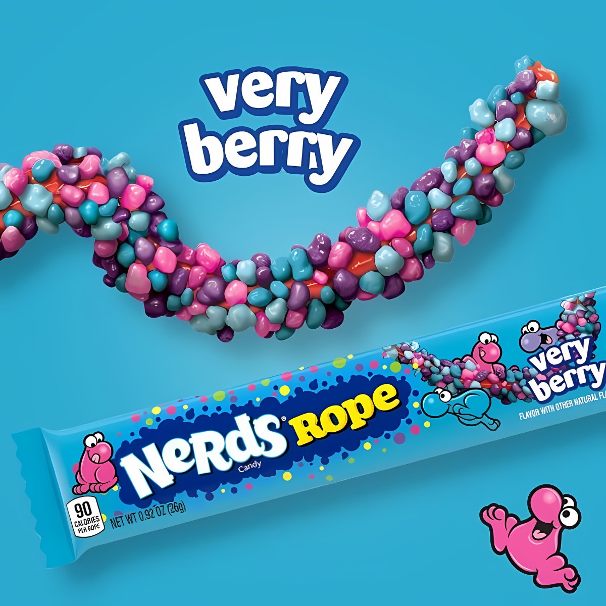 Very Berry Rope Nerds Rope Very Berry | Fast Candy