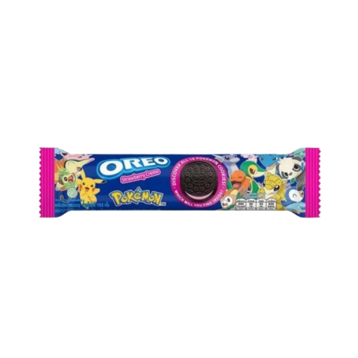 Oreo Strawberry Cream Pokémon 120 g - Fast Candy