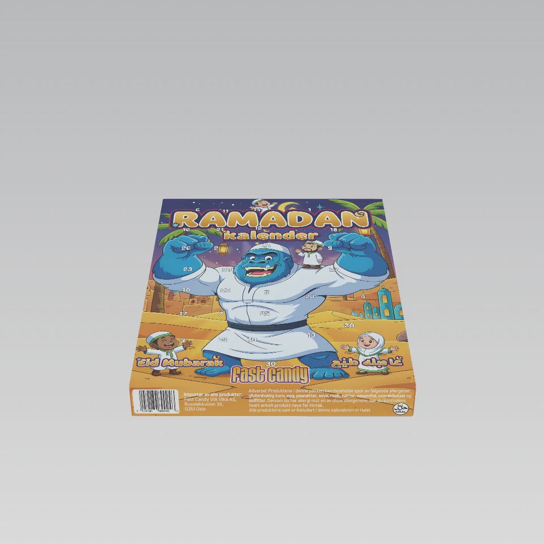 FAST CANDY RAMADANKALENDER (Forhåndsbestilling)