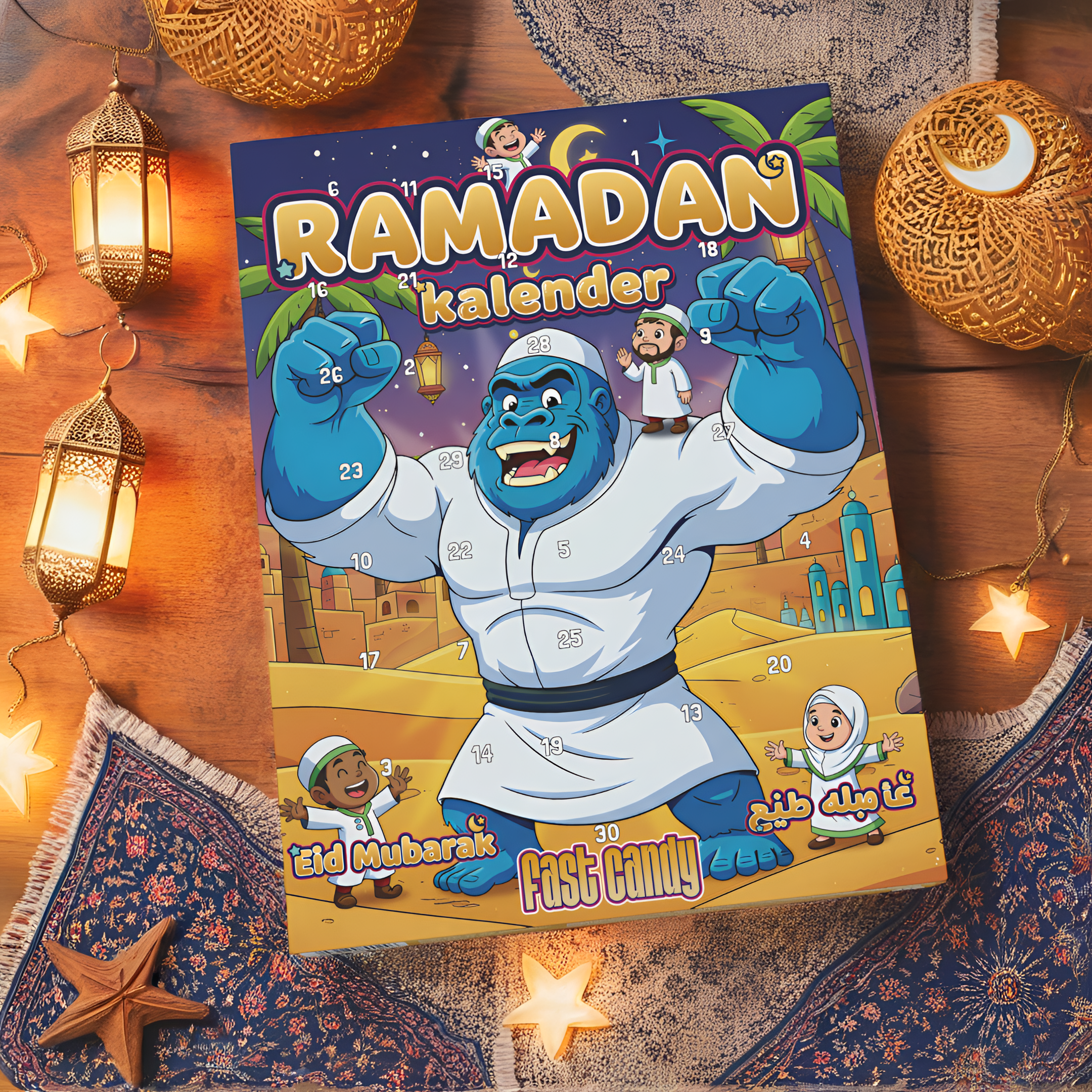FAST CANDY RAMADANKALENDER (Forhåndsbestilling)