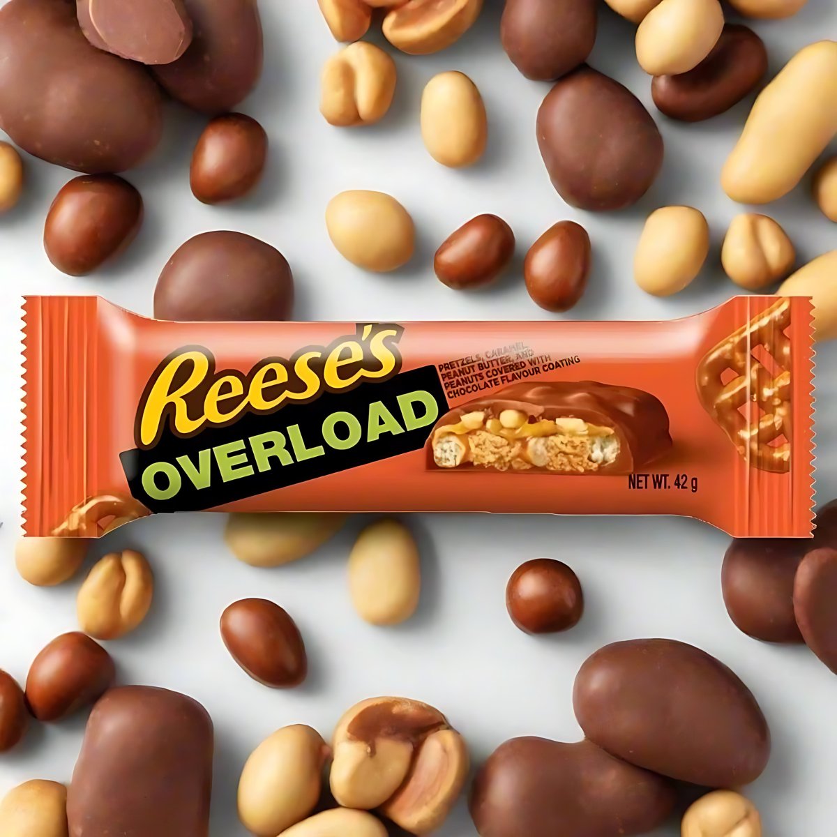 Reese's Overload Bar 42 g - Fast Candy