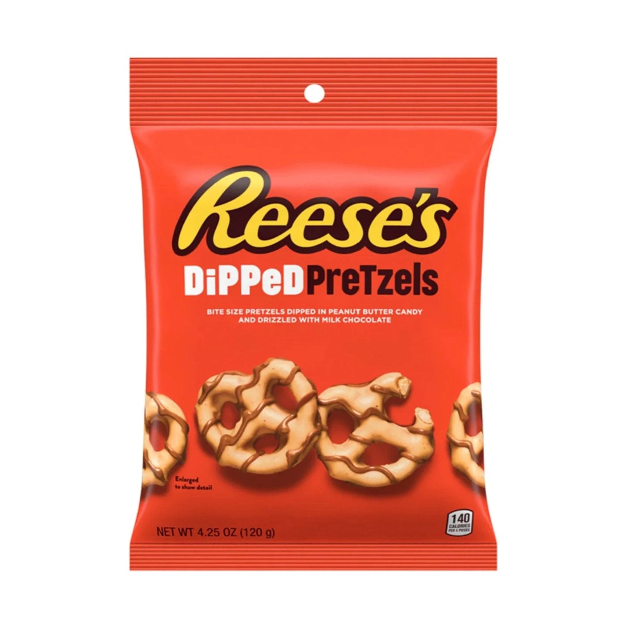 Reese's Peanut Butter Dipped Pretzels 120 g Datovare - Fast Candy