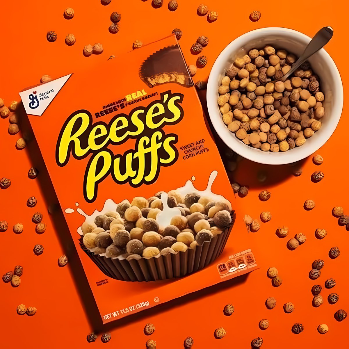 Reese's Puffs 326 g - Fast Candy