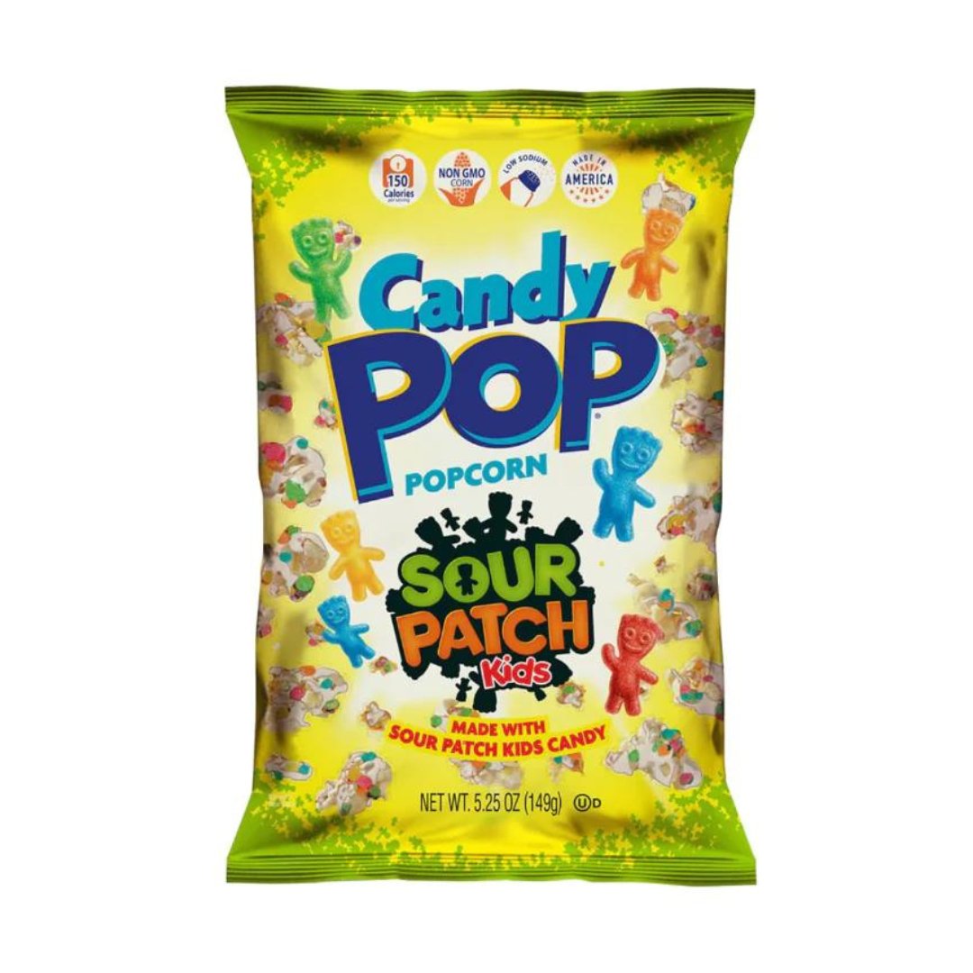 Snack Pop Sour Patch Kids Popcorn 149 g DATOVARE - Fast Candy
