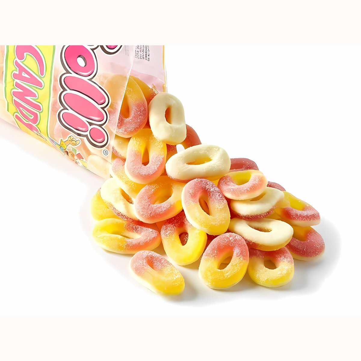 Trolli Ferskenringer 1 kg - Fast Candy