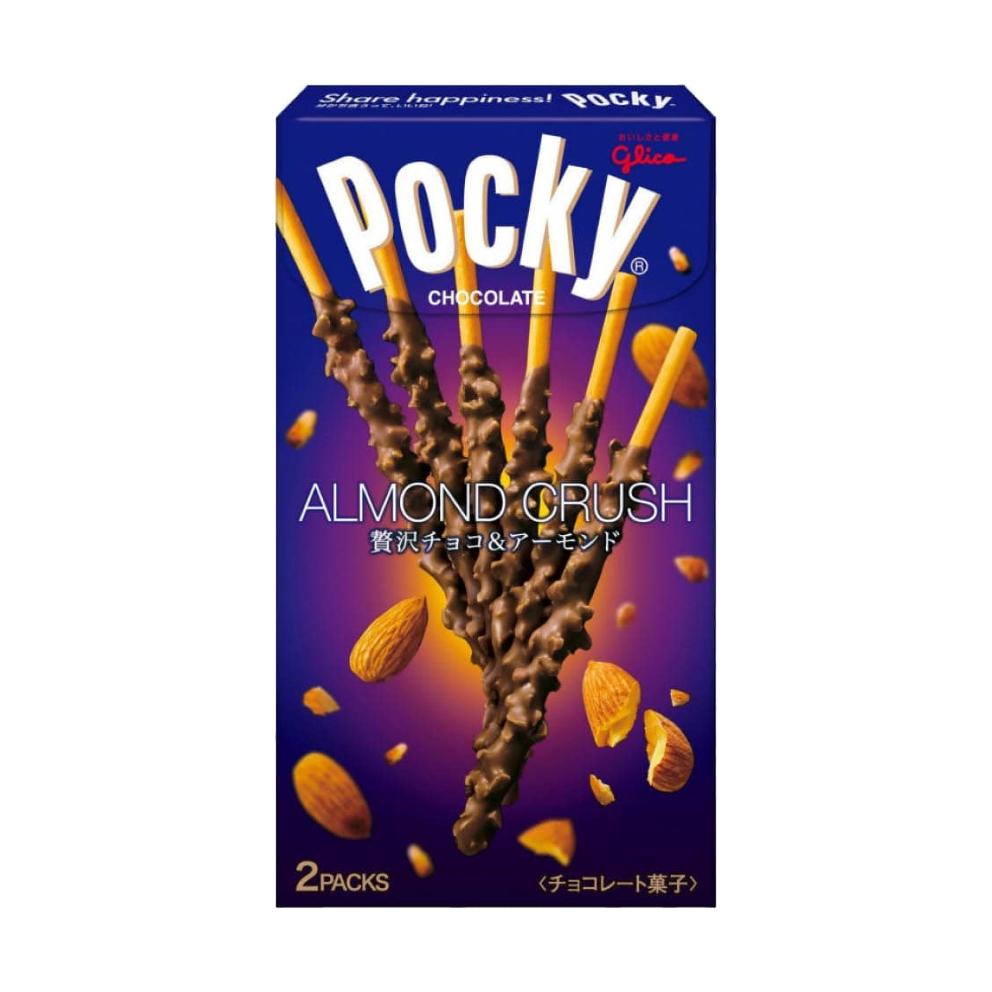 Pocky Chocolate Almond Crush 46 g (Japan)