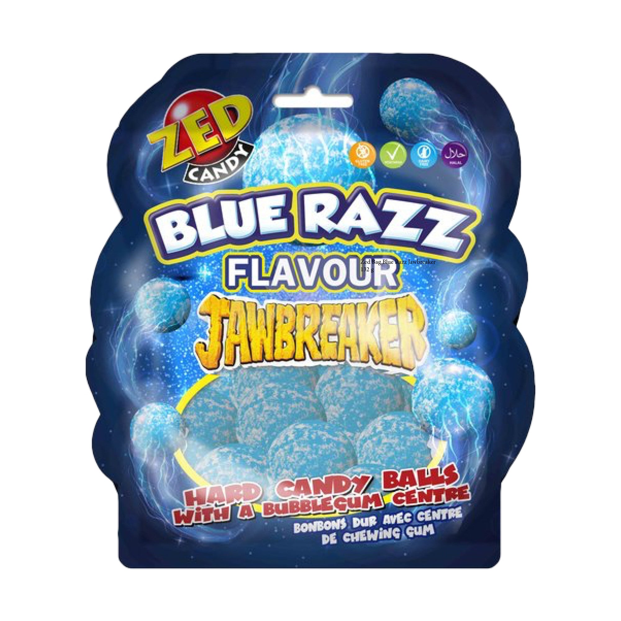 Zed Candy Blue Razz Jawbreaker 132 g