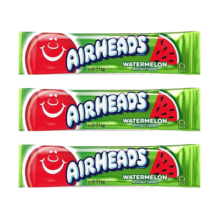 Airheads Watermelon 15 g (3-pakke) - Fast Candy