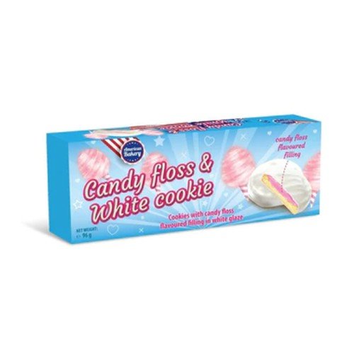 American Bakery Candyfloss & White Cookie 96 g - Fast Candy