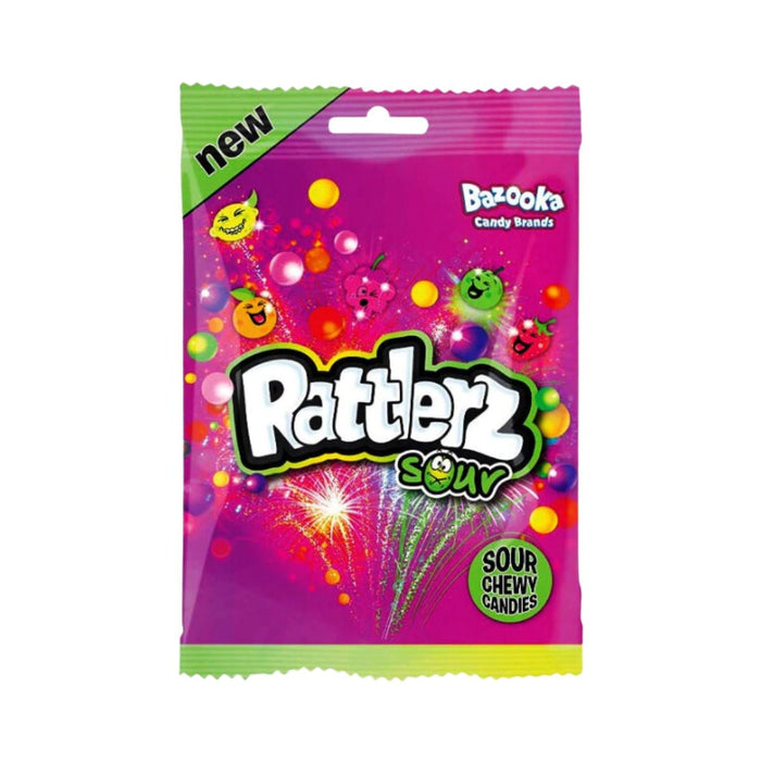 Bazooka Rattlerz Sour 120 g - Fast Candy