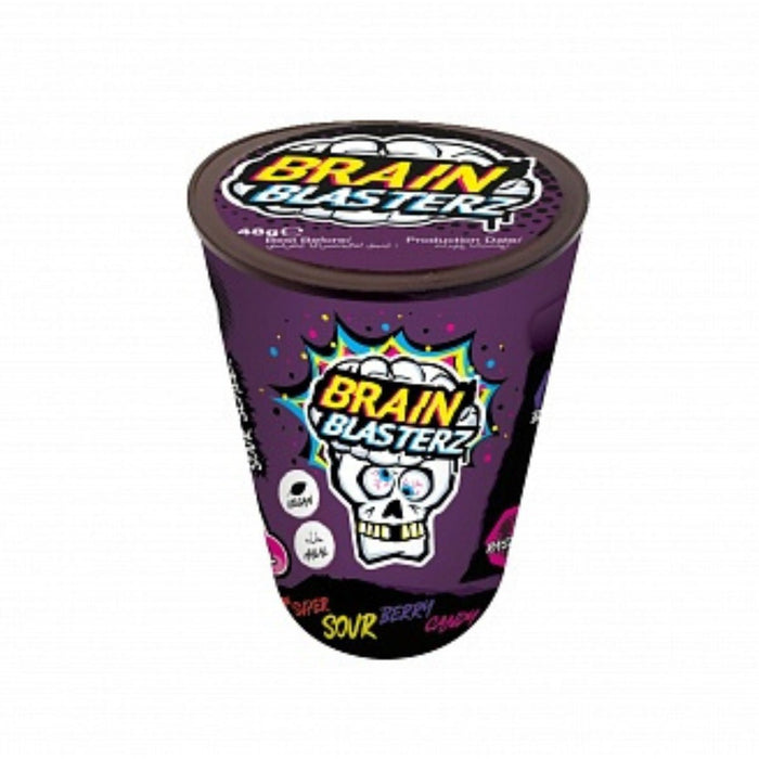 Brain Blasterz Sour Dark Fruits 48g - Fast Candy