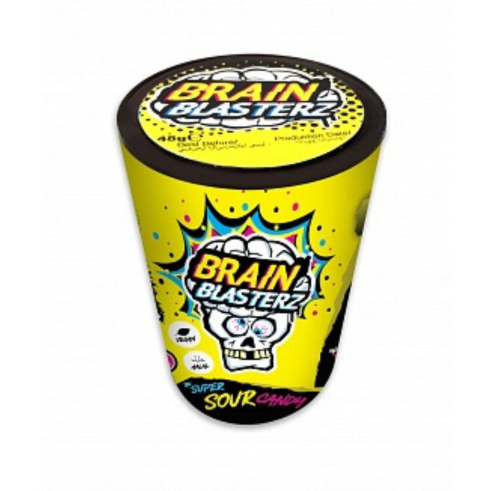 Brain Blasterz Super Sour Candy Tub 38g - Fast Candy