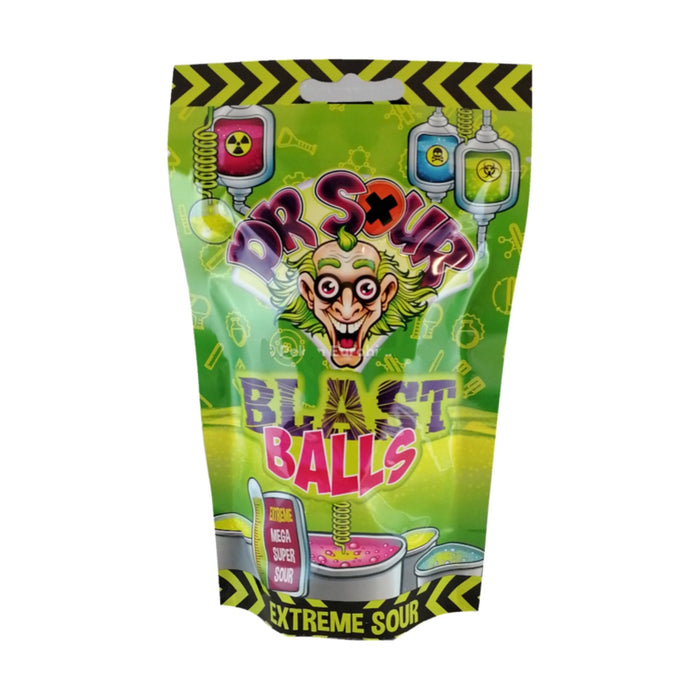 Dr. Sour Blast Balls Stand-Up Bag 75 g - Fast Candy