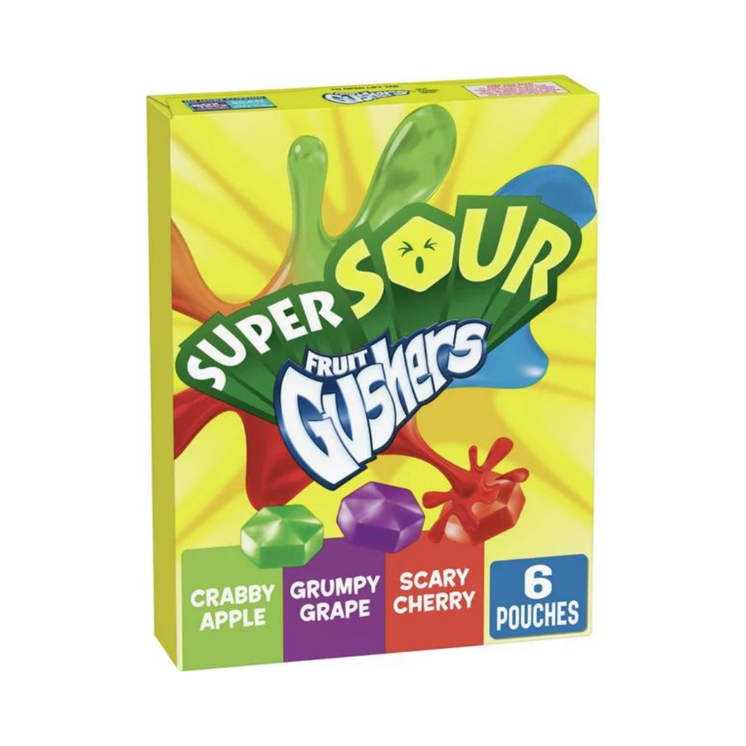 Fruit Gushers Super Sour 138 g