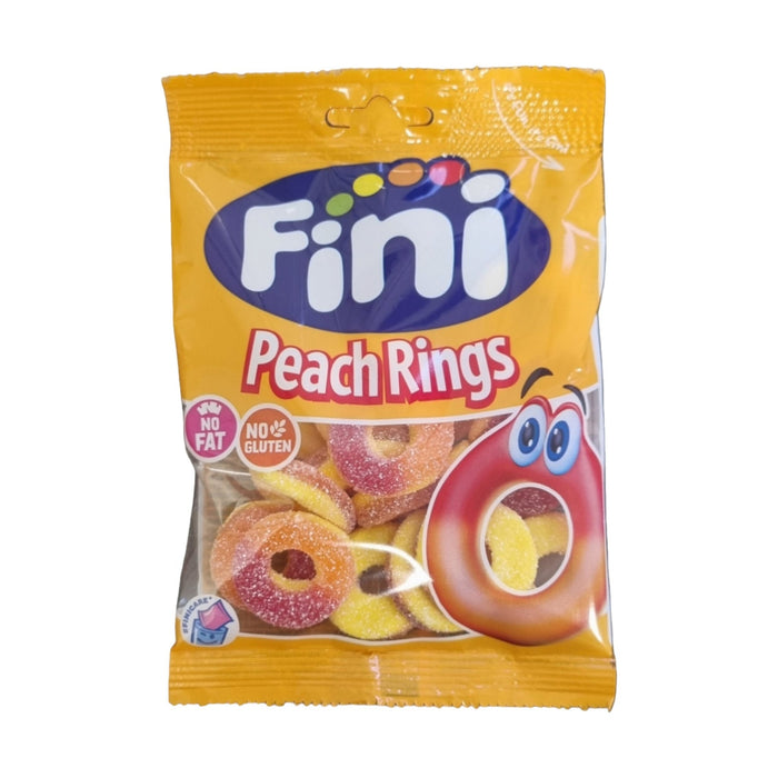 Fini Peach Rings 75 g - Fast Candy