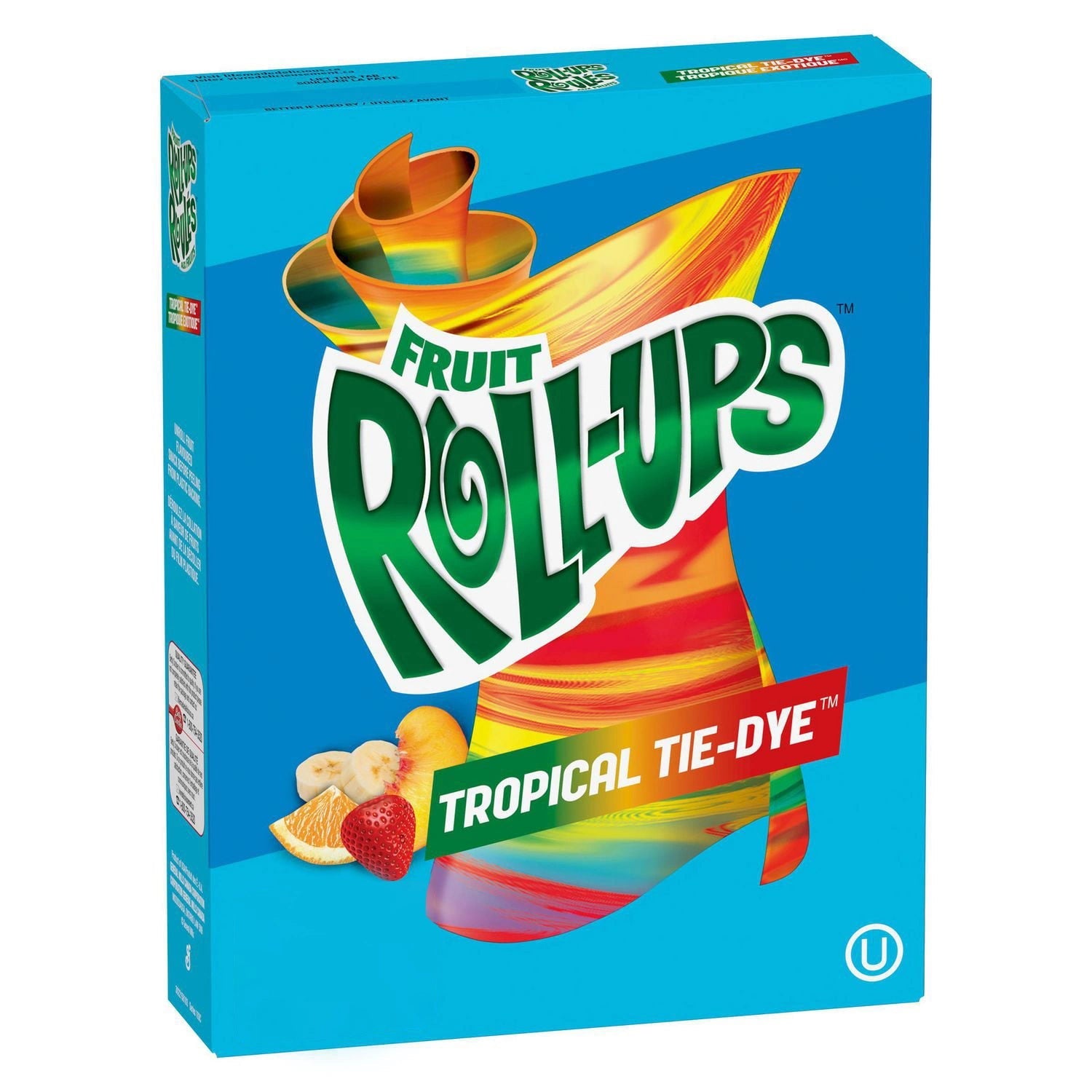 Fruit Roll-Ups Tropical Tie-Dye 112 g - Fast Candy