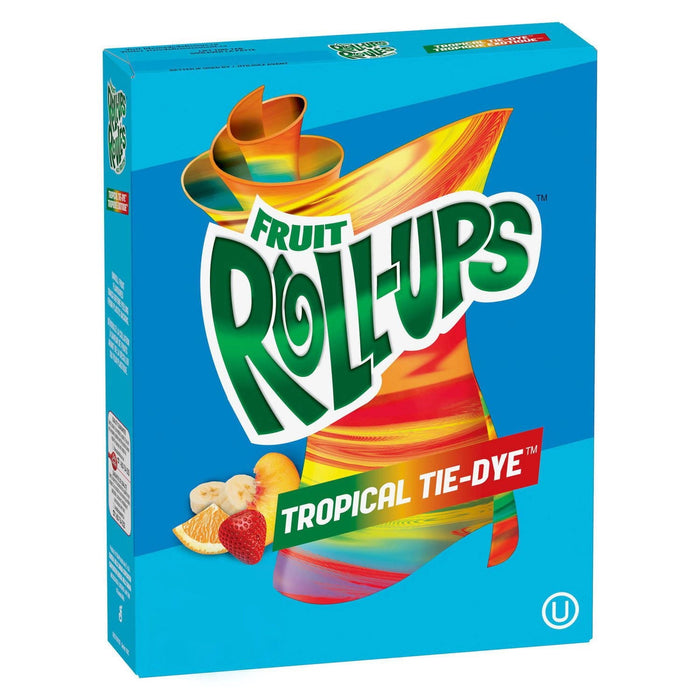 Fruit Roll-Ups Tropical Tie-Dye 112 g - Fast Candy