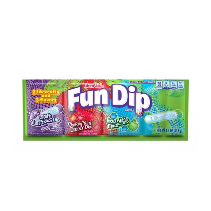 Fun Dip 3 Flavours 39g - Fast Candy