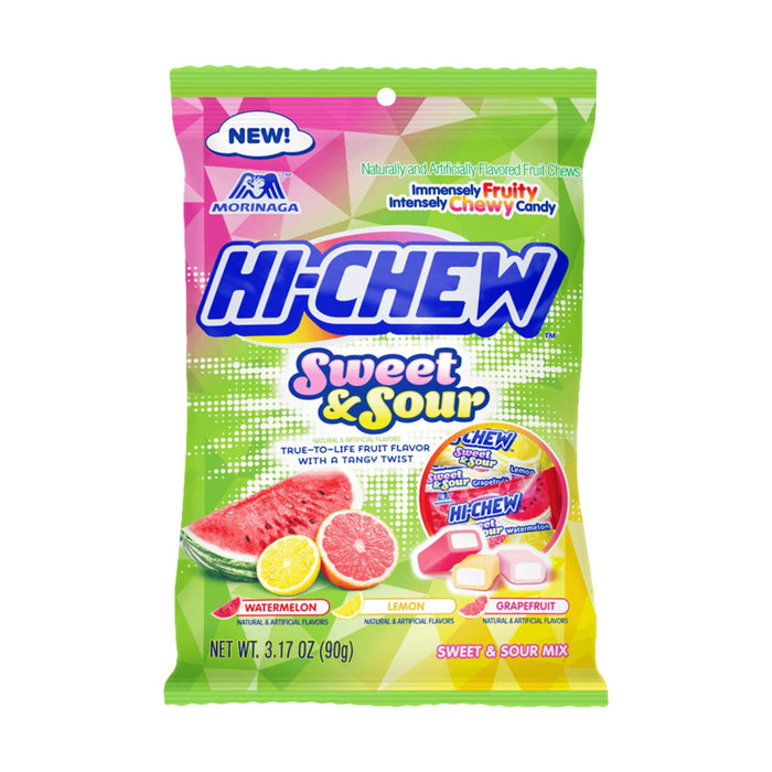 Hi-Chew Sweet & Sour Mix Bag 90 g - Fast Candy