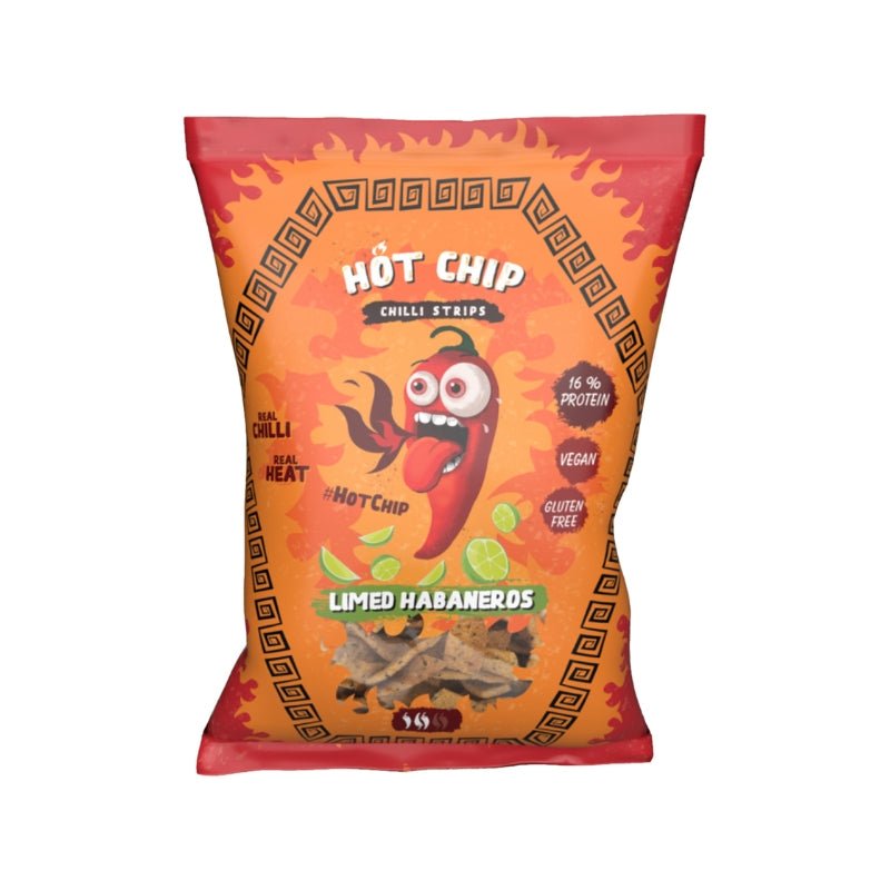 Hot Chip Strips Limed Habaneros 80 g - Fast Candy