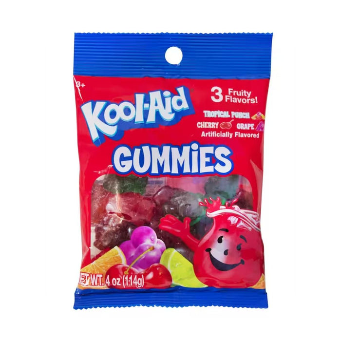 Kool-Aid Gummies Fruity Flavors 114 g - Fast Candy