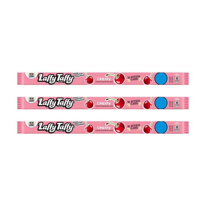 Laffy Taffy Cherry 23 g (3 pakke) - Fast Candy