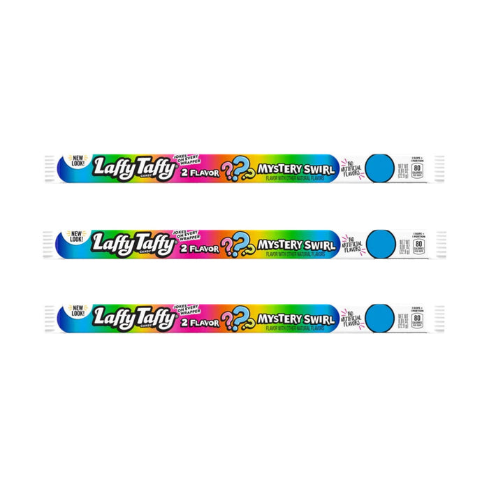 Laffy Taffy Mystery Swirl 23 g (3 pakke) - Fast Candy