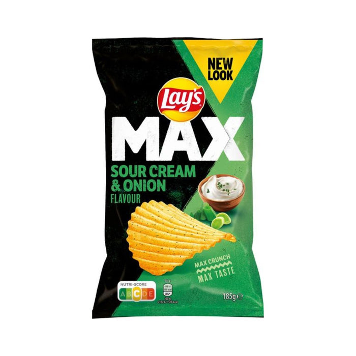 Lay's MAX Sour Cream & Onion 185G - Fast Candy