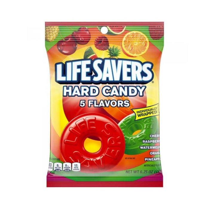 Life Savers Hard Candy 5 Flavors 177 g - Fast Candy